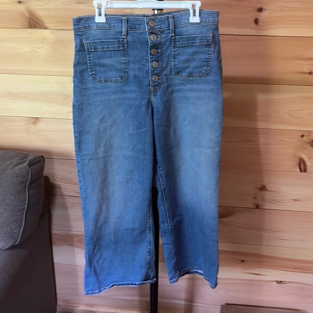 Size twelve regular length express jeans